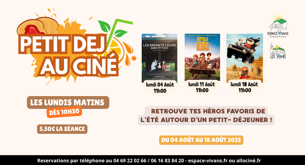 actualité Petit-dej au cinéma