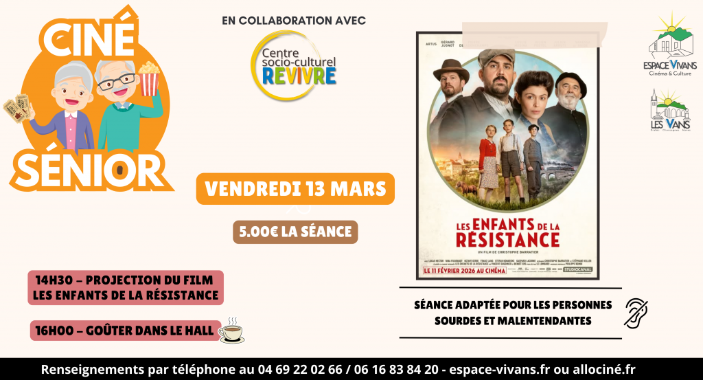 actualité Ciné-sénior