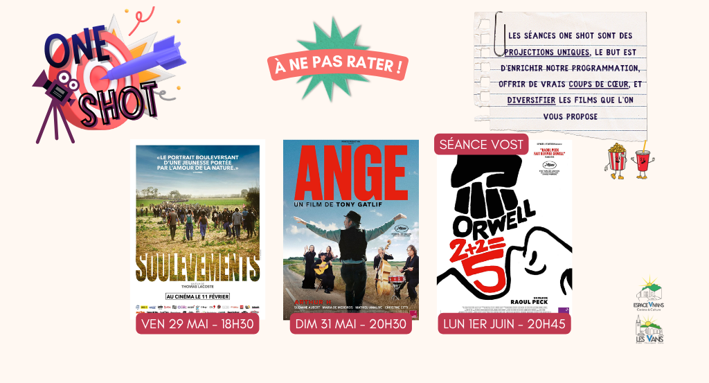 actualité SEANCES ONE SHOT