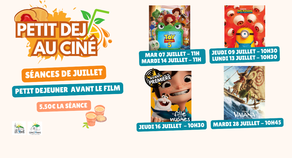 actualité PETIT DEJ CINE