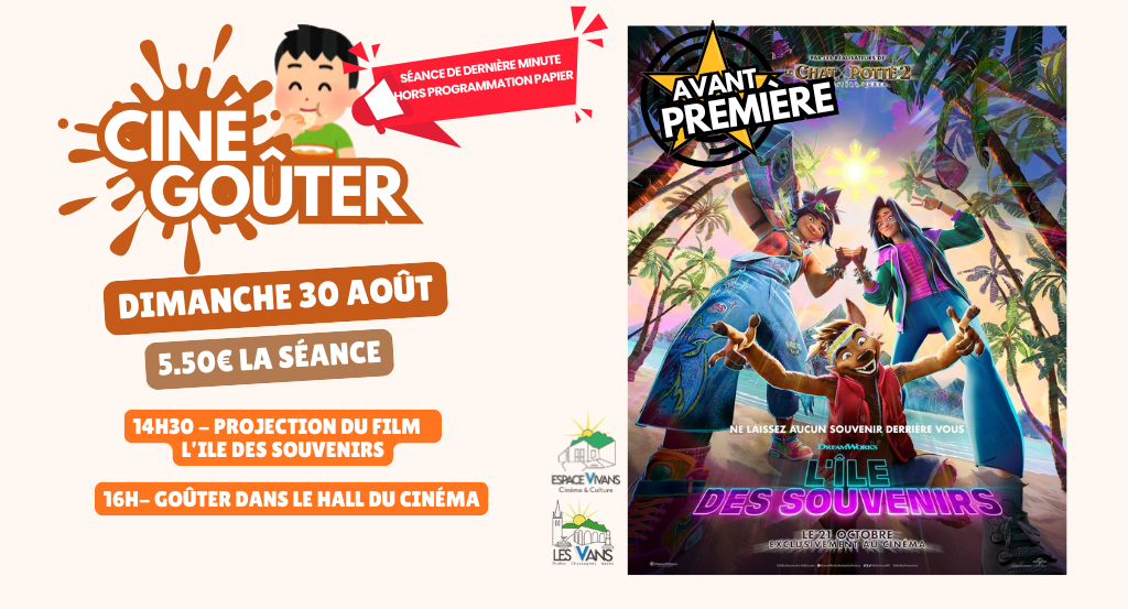 actualité CINE GOUTER