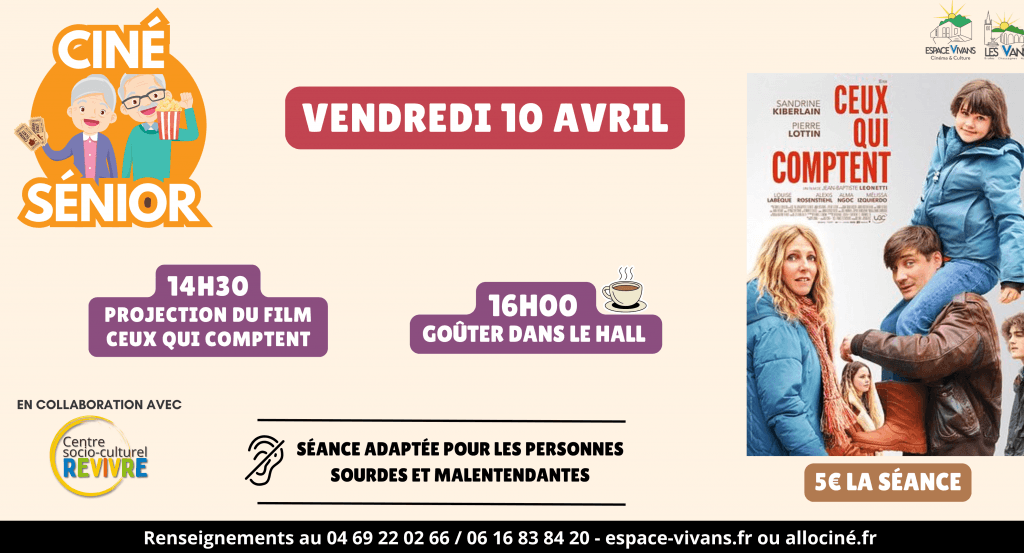 actualité Ciné-sénior