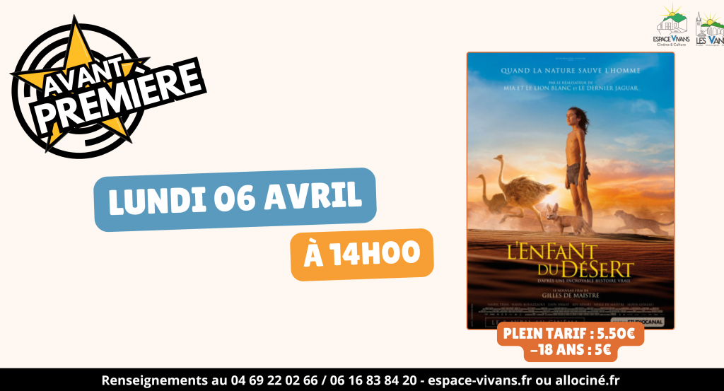 actualité AVP L'enfant du désert